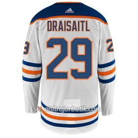 Män Ishockey Edmonton Oilers Tröja LEON DRAISAITL 29 Adidas Vit Authentic